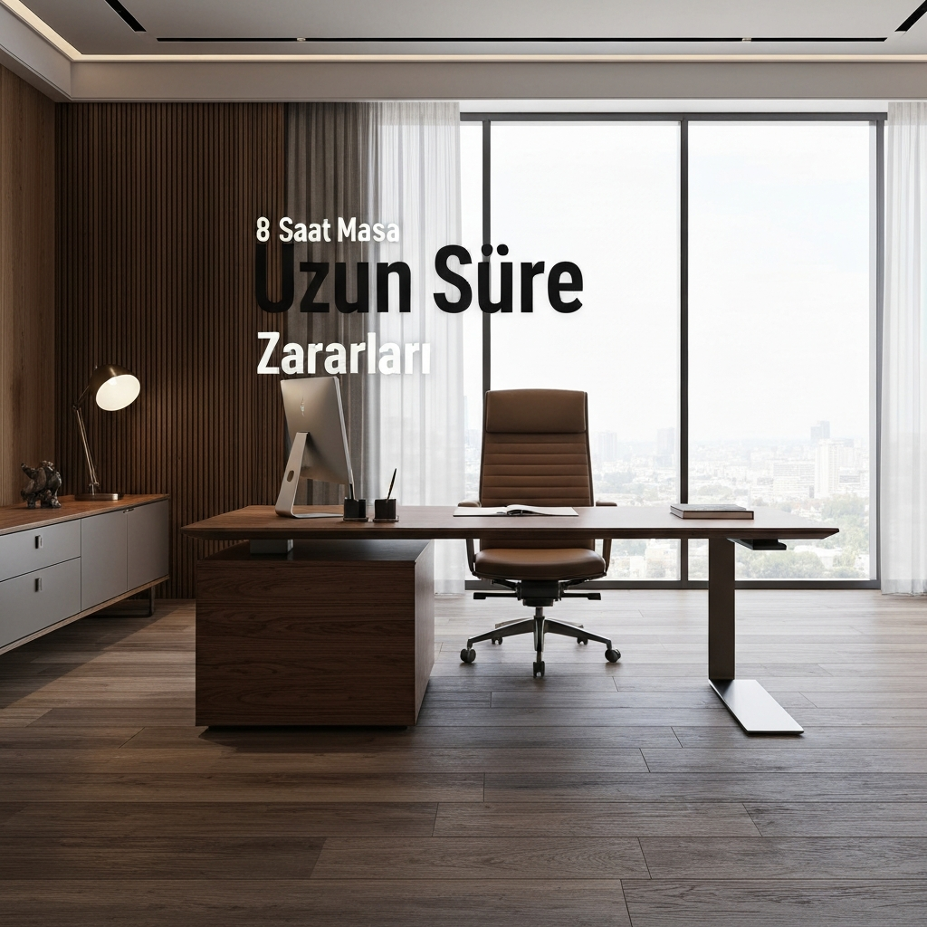 8 Saat Masa Başında: Uzun Süre Oturma Zararları