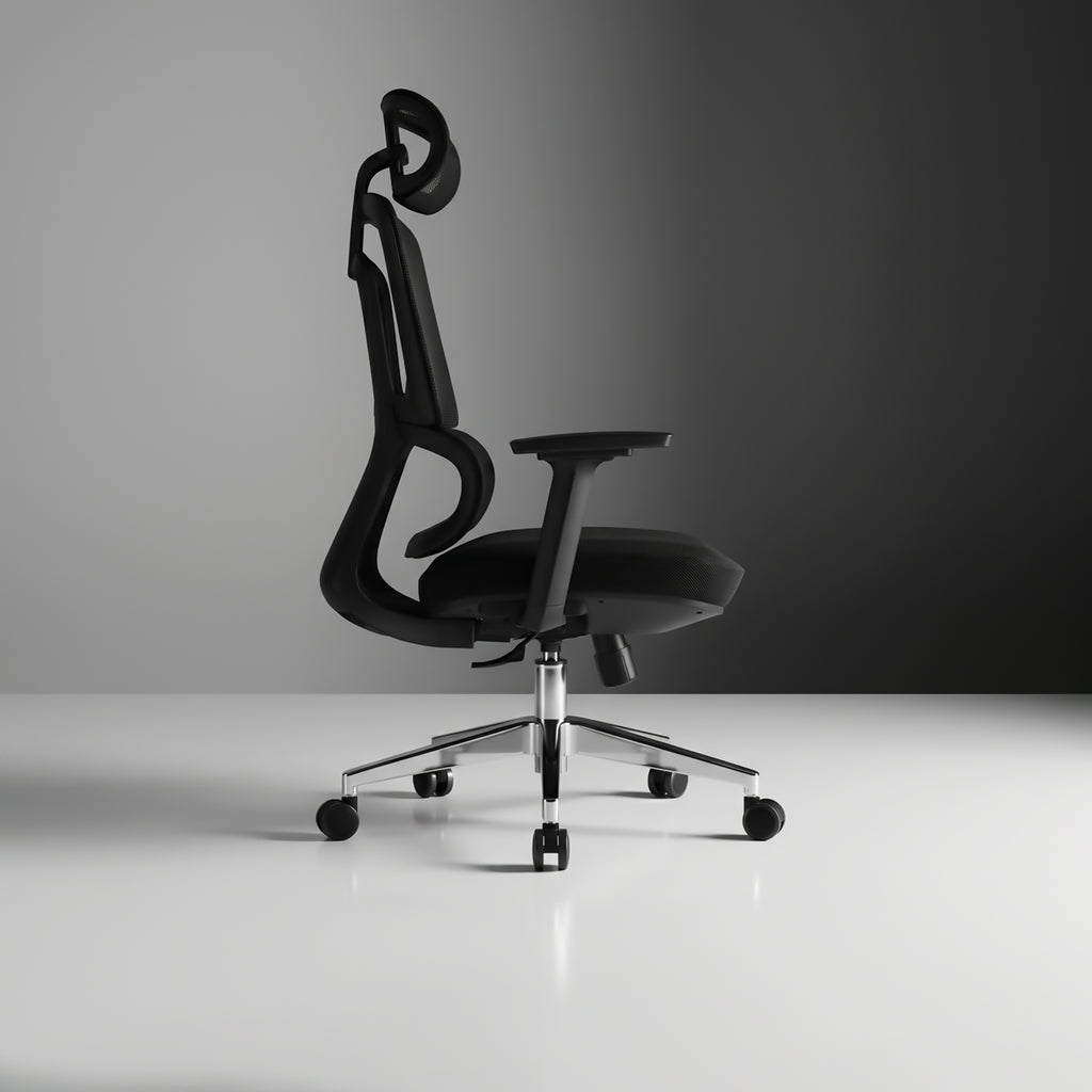 Alto Black | Ergonomik Ofis ve Ev Çalışma Koltuğu
