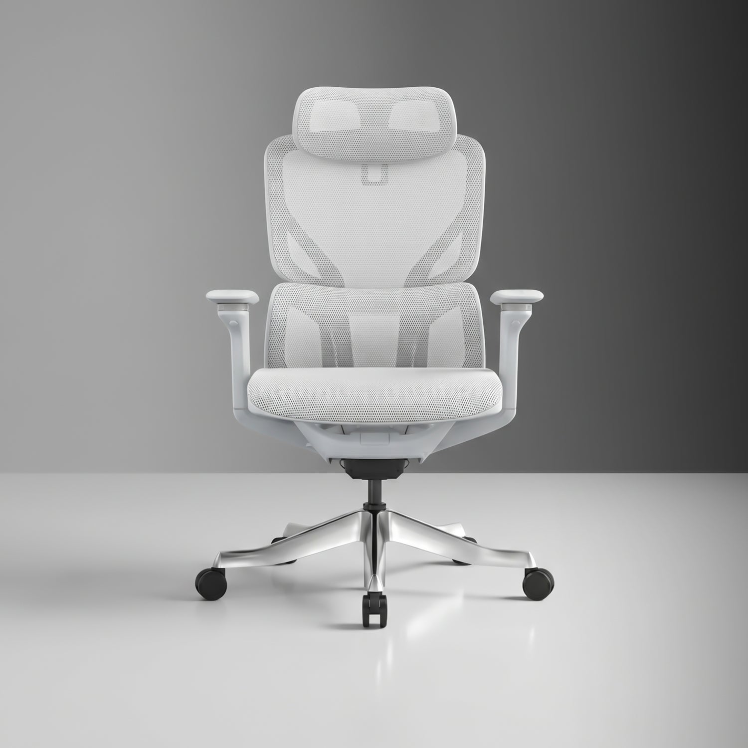 Arco Grey | Full Mesh Ergonomik Ofis ve Ev Çalışma Koltuğu