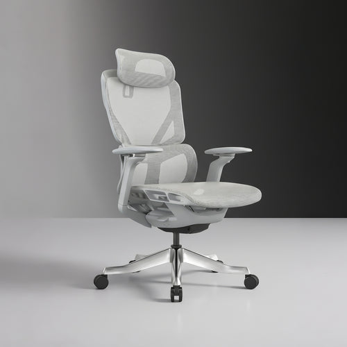 Arco Grey | Full Mesh Ergonomik Ofis ve Ev Çalışma Koltuğu
