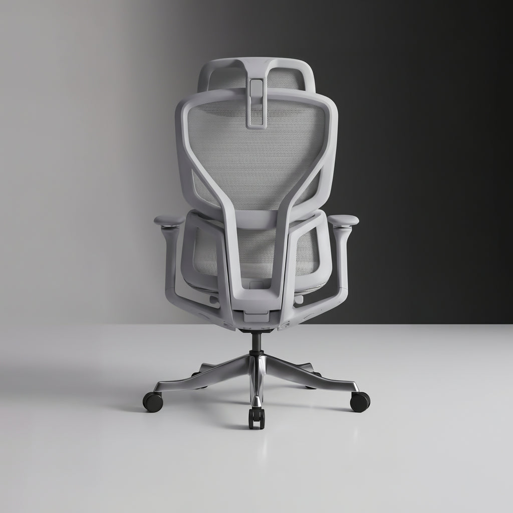 Arco Grey | Full Mesh Ergonomik Ofis ve Ev Çalışma Koltuğu