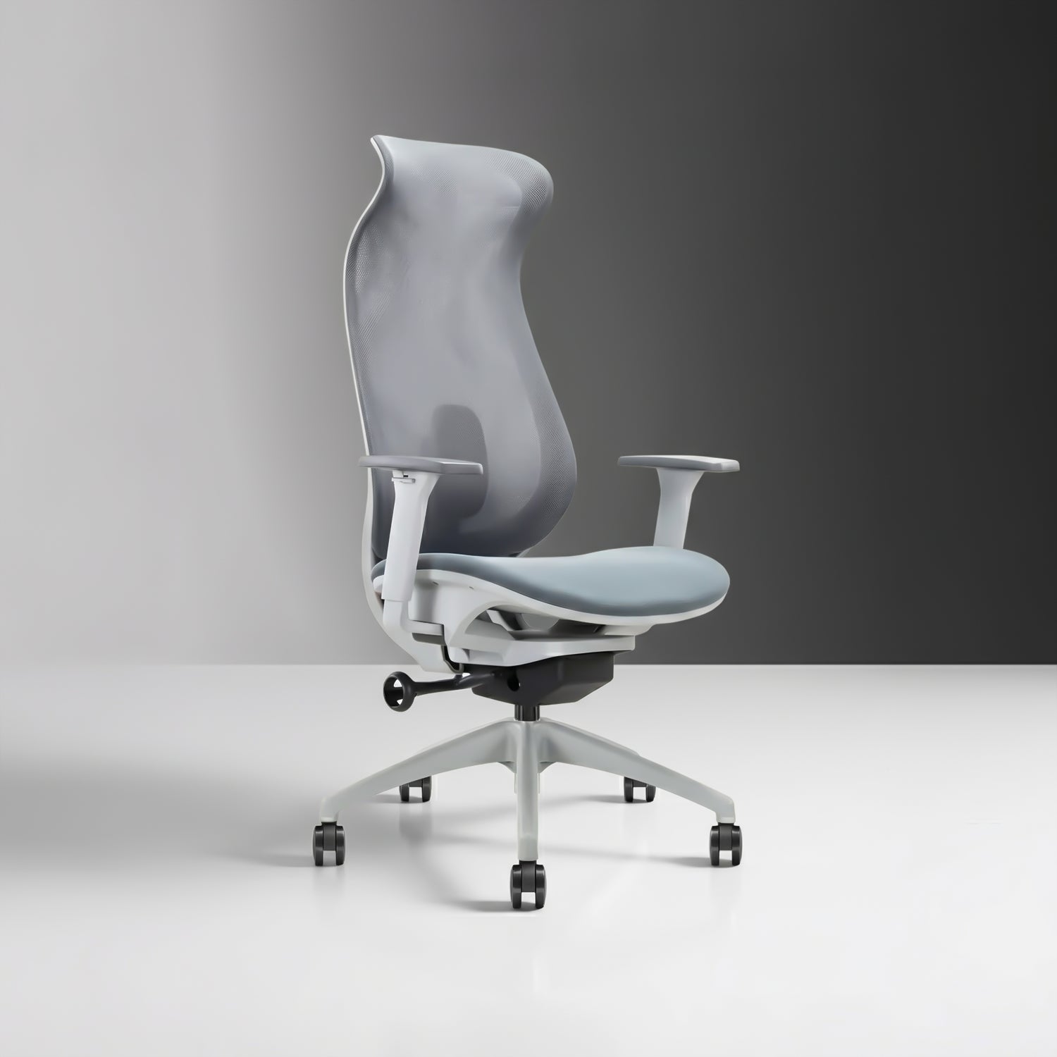 Base Grey | Hibrit Ergonomik Ofis ve Ev Ofisi Koltuğu