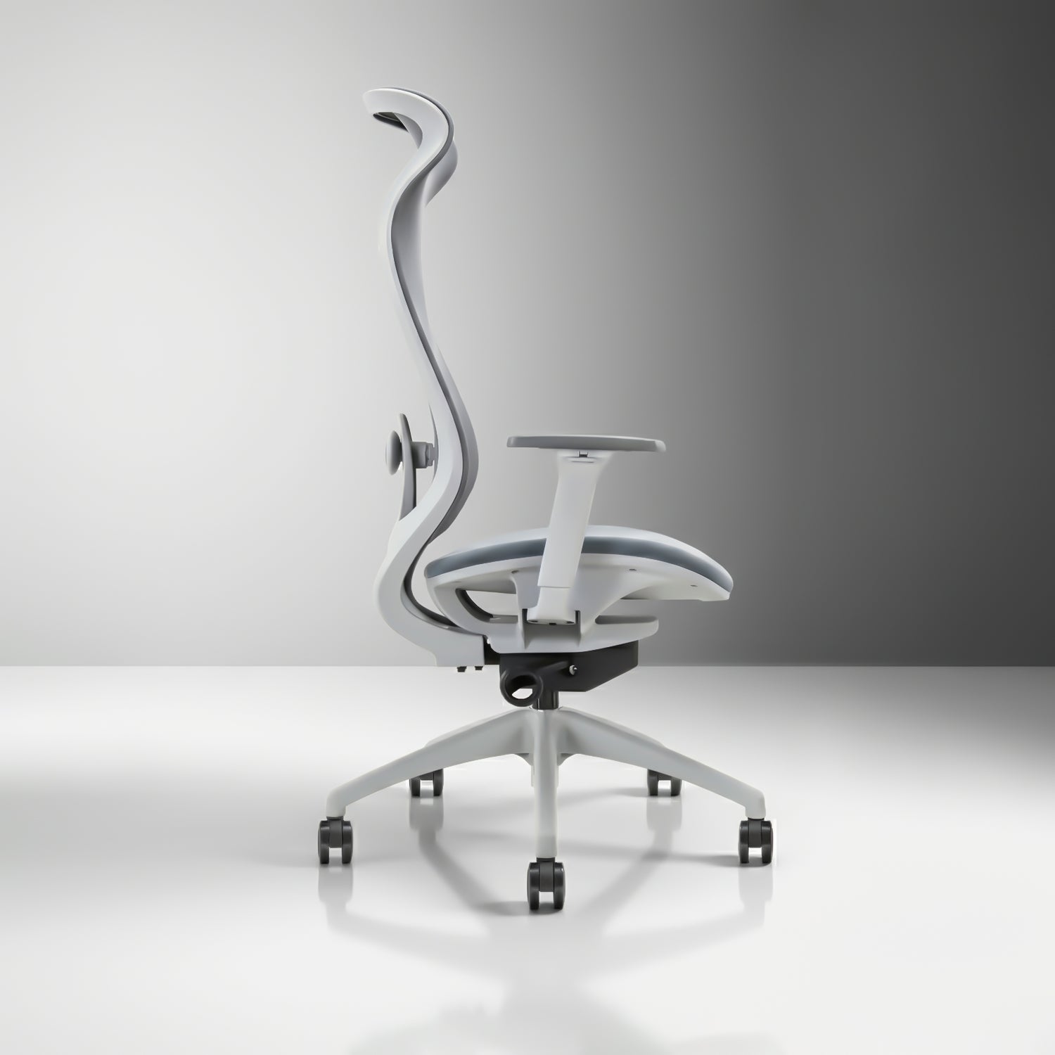 Base Grey | Hibrit Ergonomik Ofis ve Ev Ofisi Koltuğu
