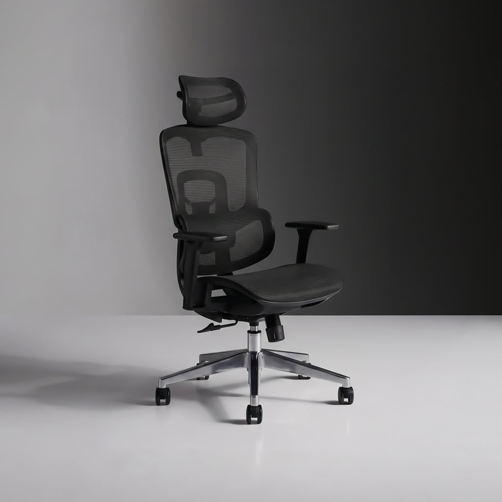 Vega Black | Yüksek Sırtlı Ergonomik Yönetici Koltuğu