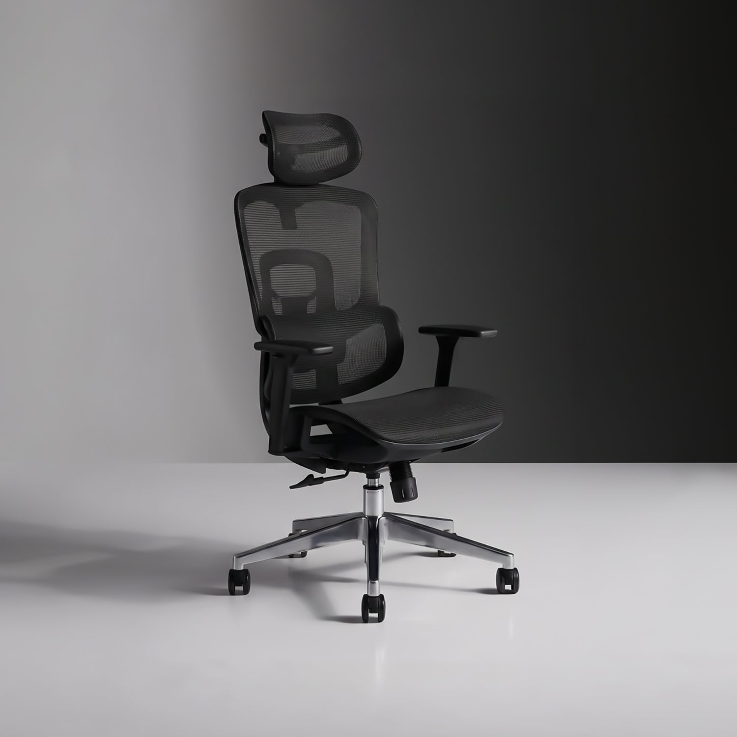Vega Black | Yüksek Sırtlı Ergonomik Yönetici Koltuğu