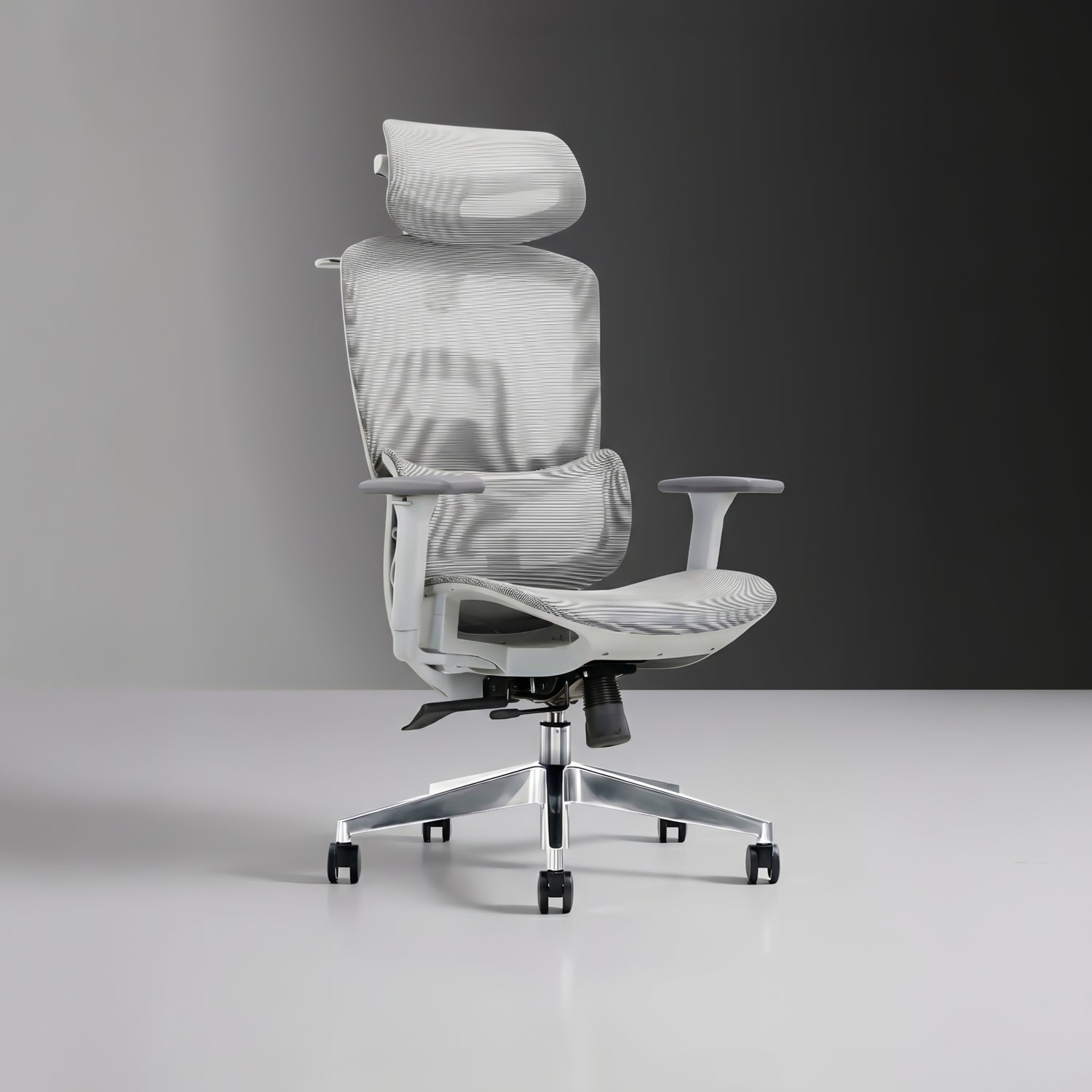 Vega Grey | Yüksek Sırtlı Ergonomik Yönetici Koltuğu